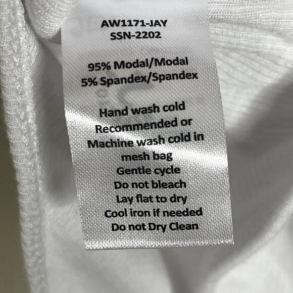 ATM‎ ANTHONY THOMAS MELILLO LONG SLEEVE RIBBED  BODYSUIT SIZE XL NWT - Picture 9 of 9